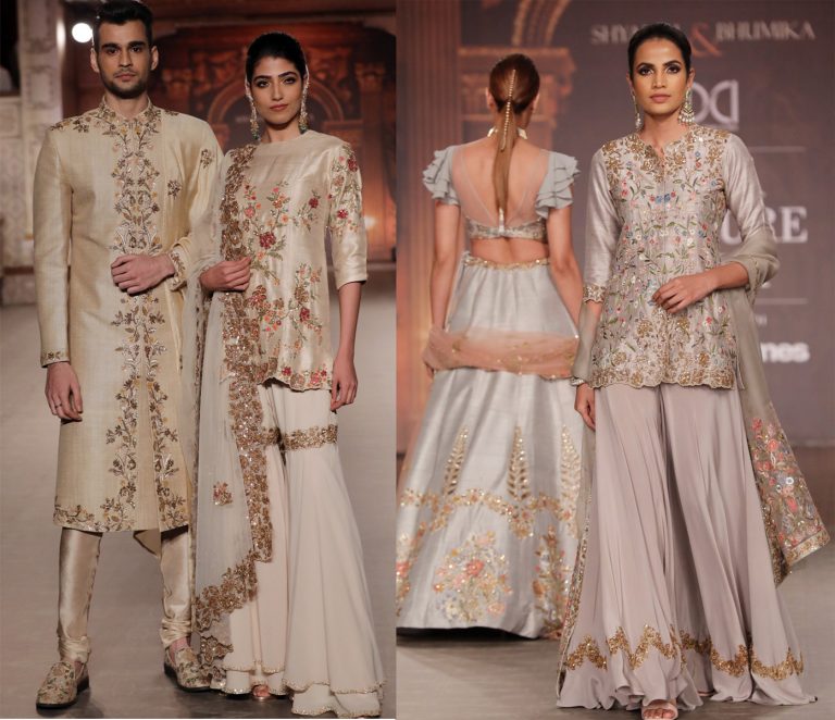 Best Lehenga and Saree Designs this wedding season from India Couture Week 2019